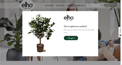Desktop Screenshot of elho.com